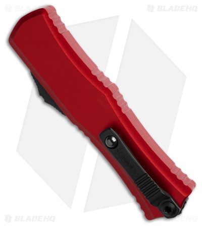 Microtech Hera II Mini Bayonet OTF Automatic Knife Red Aluminum (3" Black)