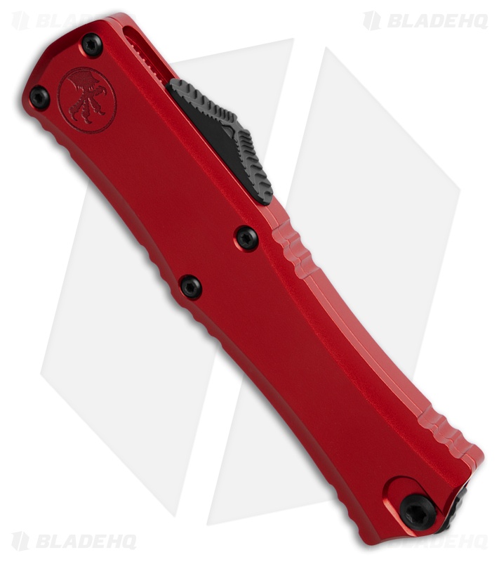 Microtech Hera II Mini Bayonet OTF Automatic Knife Red Aluminum (3" Black)