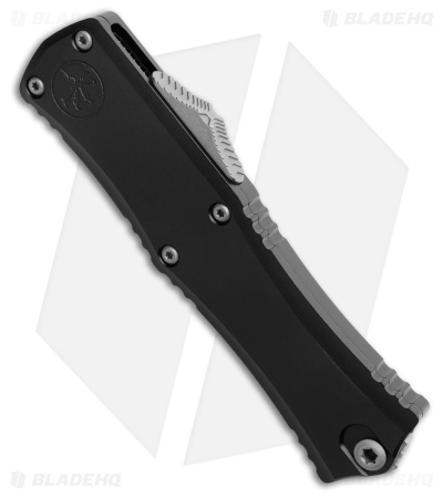 Microtech Hera II Mini D/E OTF Automatic Knife Black Aluminum (2.9" AP Serr)