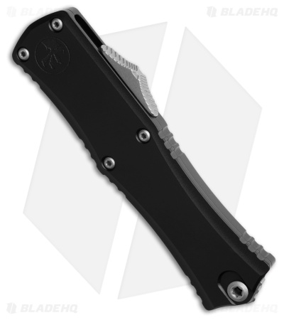 Microtech Hera II Mini D/E OTF Knife Black Aluminum (2.9" Apoc Full Serr)
