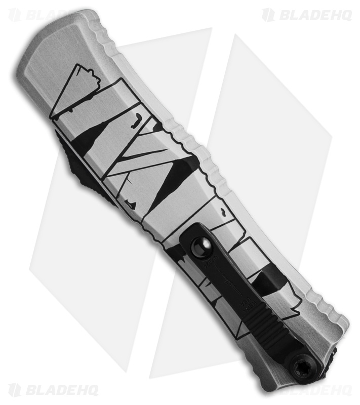 Microtech Hera II Mini D/E OTF Knife Mummy Wrap Al D/E SW