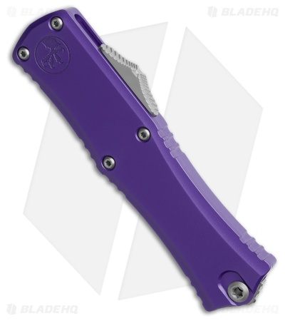Microtech Hera II Mini S/E OTF Automatic Knife Purple Al (2.9" Satin)