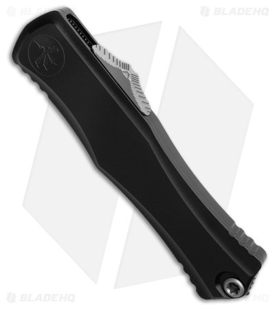 Microtech Hera II OTF Automatic Knife Black Aluminum (4" Apocalyptic  Serr)