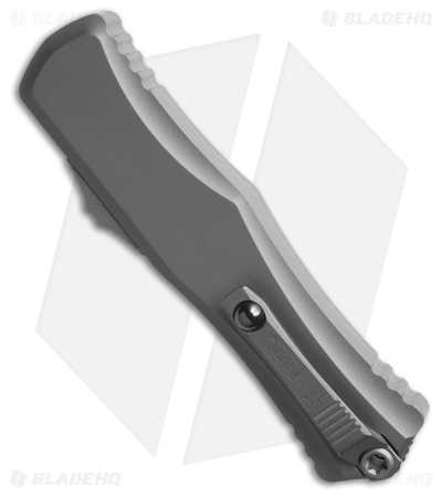 Microtech Hera II OTF Automatic Knife Natural Clear Aluminum (4" Apocalyptic)