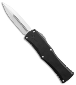 Marfione Custom Hera D/E OTF Automatic Knife Black (3" Mirror)