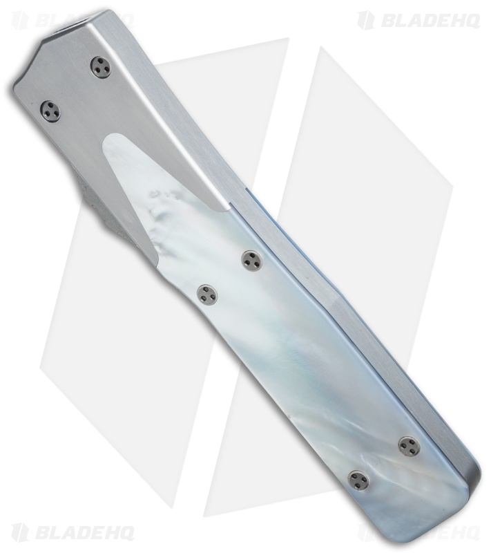 Microtech Pearl Microtech Marfione Custom UT-10 D/E OTF Knife Mother of Pearl (3.5 ...