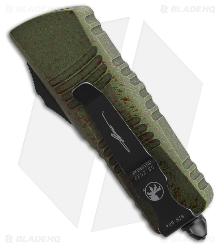 Microtech Troodon Mini D/E OTF Automatic Outbreak (1.9" Apocalyptic)