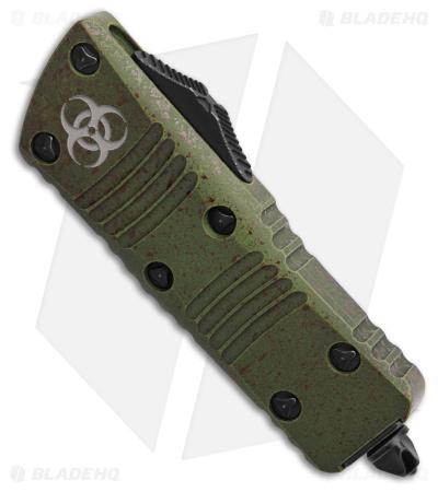 Microtech Troodon Mini D/E OTF Automatic Outbreak (1.9" Apocalyptic)