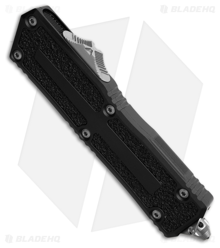 Microtech Scarab II Gen III D/E OTF Automatic Knife Black (4" Stonewash)