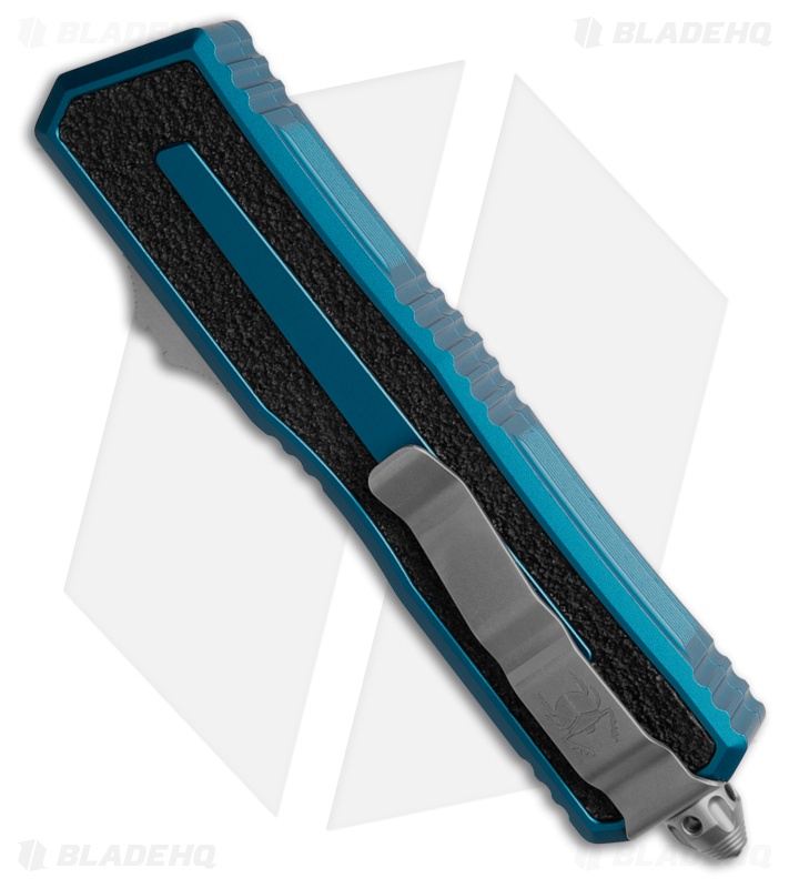 Microtech Scarab II Gen III S/E OTF Automatic Knife Blue (4" SW) 1278-10BL