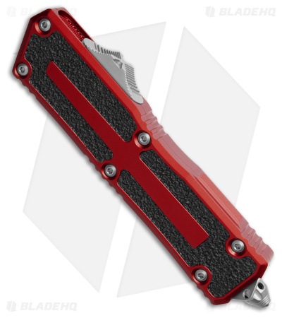 Microtech Scarab II Gen III S/E OTF Automatic Knife Red Al (4" SW) 1278-10RD
