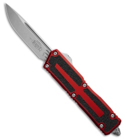 Microtech Scarab II Gen III S/E OTF Automatic Knife Red Al (4" SW) 1278-10RD