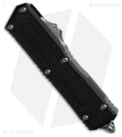 Microtech Scarab II Gen III S/E OTF Automatic Knife Black (4" Stonewash M390MK)