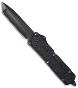 Microtech Marfione Custom Scarab Tanto OTF Knife Blued Ti (3.5" DLC SW)