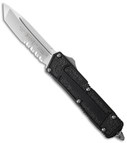 Microtech QD Scarab T/E OTF Automatic Knife (3.5" Satin Serr) 179-5