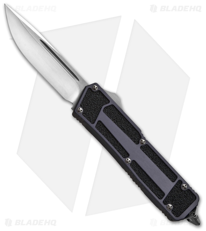 Marfione Microtech Custom Scarab Clip Point OTF Knife Gray (Mirror) 02/2014