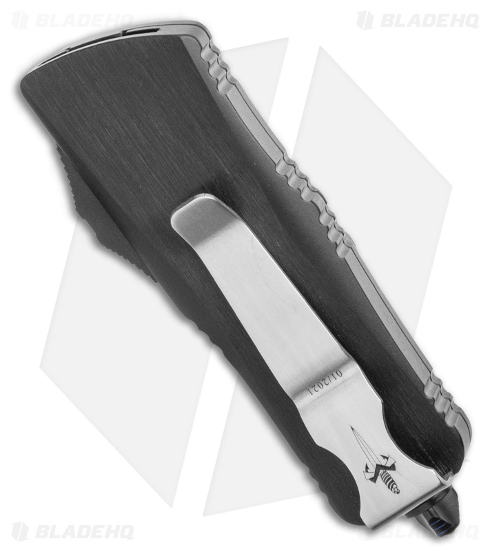 Marfione Custom Mini Troodon T/E OTF Knife Aluminum/Blue Titanium (1.9" Mirror)