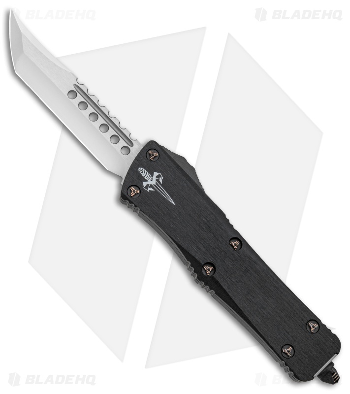Marfione Custom Troodon Hellhound OTF Knife Copper Ringed HW (3" Mirror)