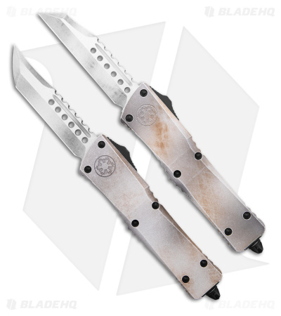 Microtech Combat Troodon Sandtrooper Hellhound+Warhound OTF Automatic Knife Set
