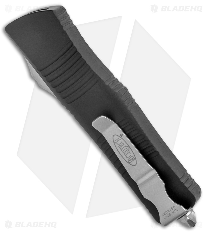 Microtech Troodon Dagger D/E OTF Automatic Knife (3" Stonewash) 138-10