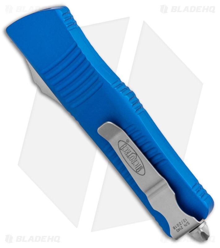 Microtech Troodon S/E OTF Automatic Knife Blue (3" Stonewash) 139-10BL