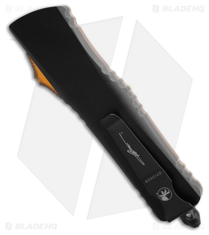 Microtech Ultem Combat Troodon S/E Auto Knife Ultem (3.8" DLC Black)143-1DLCTULS