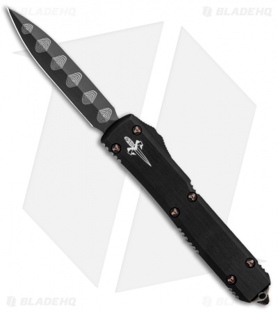 Marfione Custom Ultratech D/E OTF Knife Copper HW (3.4" Ladder Damascus)
