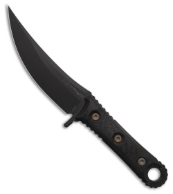 Microtech Borka SBK Fixed Blade Knife Carbon Fiber (5" Black) 200-1DLCCFS