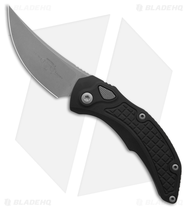 Microtech Brachial S/E Automatic Knife Black (3.25 Apocalyptic) 268A-10AP