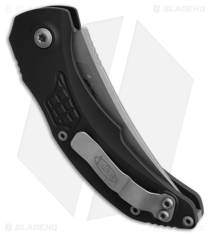 Microtech Brachial S/E Automatic Knife Black (3.25 Apocalyptic) 268A-10AP