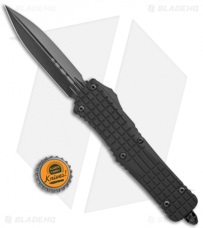 Microtech Signature Series Combat Troodon Delta D/E OTF Auto Knife (3.4" Fluted)