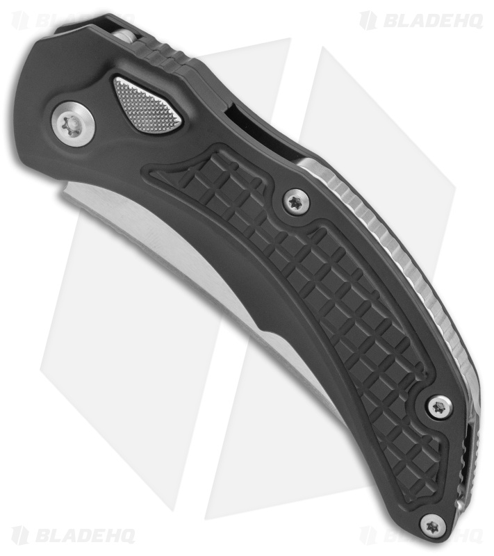 Microtech Bastinelli Custom Prototype Chopper Auto Knife (3.25" Satin/Stonewash)