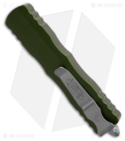 Microtech Dirac D/E OTF Automatic Knife OD Green (2.88" Apocalyptic) 225-10APOD 