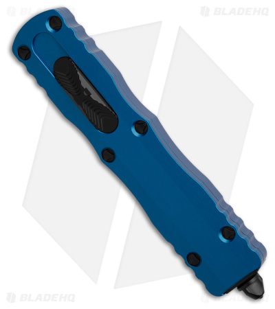 Microtech Dirac DE OTF Automatic Knife Blue (2.88" Black) 225-1BL