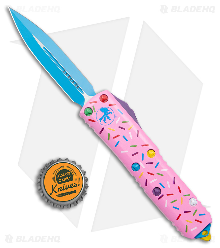 Microtech UTX-85 D/E OTF Dessert Warrior (Blue) - Blade HQ
