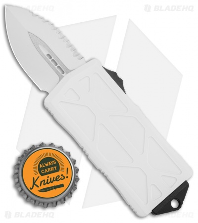 Microtech Exocet Stormtrooper CA Legal OTF Automatic Knife (1.9" White Serr)