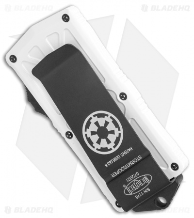 Microtech Exocet Stormtrooper CA Legal OTF Automatic Knife (1.9" White Serr)