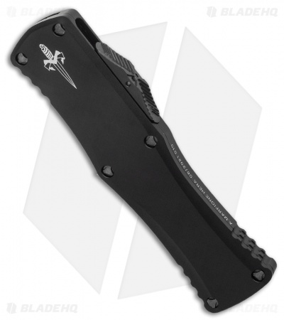 Microtech Marfione Custom Hera D/E OTF Automatic Knife  (3" Black DLC Mirror)