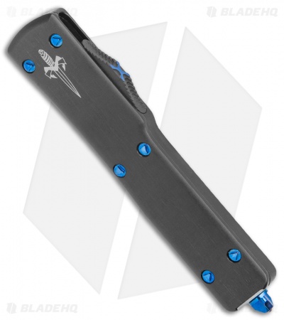 Marfione Custom UTX-70 Dagger D/E OTF Automatic Knife (Mirror w/ Abalone Inlay)