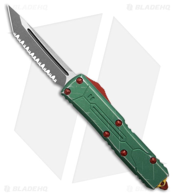 Microtech UTX-85 T/E OTF Knife Bounty Hunter Apoc Full Serr
