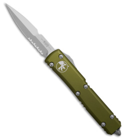 Microtech Ultratech Bayonet Automatic Knife OD Green (3.4" SW Serr) 120-11OD