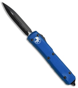 Microtech Ultratech D/E OTF Automatic Knife Blue (3.4" Black)