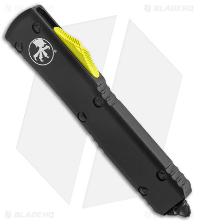 Microtech MagnaCut Ultratech D/E OTF Automatic Knife (3.4" Black)