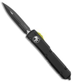 Microtech MagnaCut Ultratech D/E OTF Automatic Knife (3.4" Black)