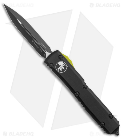 Microtech MagnaCut Ultratech D/E OTF Automatic Knife (3.4" Black)