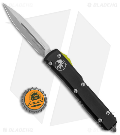 Microtech MagnaCut Ultratech D/E OTF Automatic Knife (3.4" Stonewash)