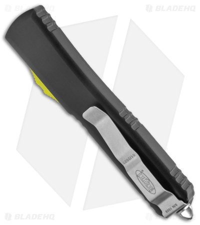 Microtech MagnaCut Ultratech D/E OTF Automatic Knife (3.4" Stonewash)