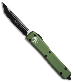 Microtech Ultratech T/E OTF Automatic Knife OD Green (3.4" Black) 123-1OD