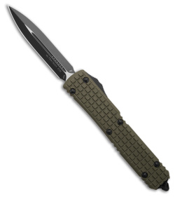 Microtech Ultratech D/E OTF Automatic Knife OD Green Frag(3.4"Black)122-1FRGTODS