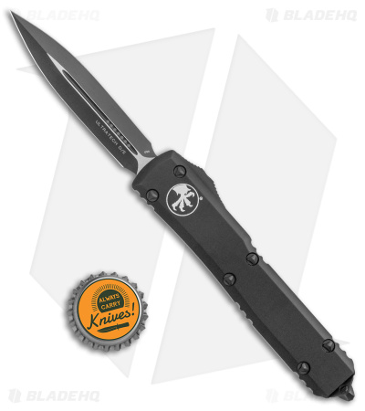 Microtech Ultratech D/E OTF Automatic Knife Black (3.4" Black) 122-1T